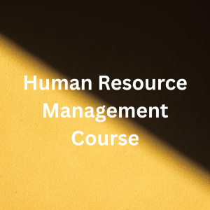 Human Resource Management Course